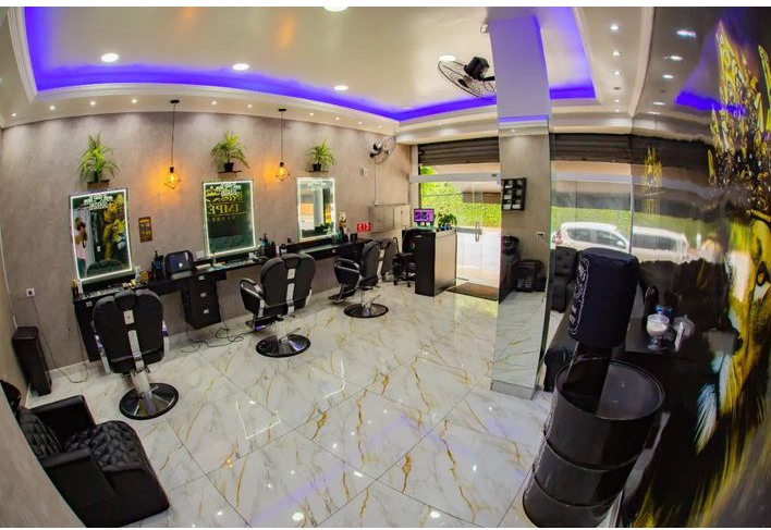 Fachada da barbearia